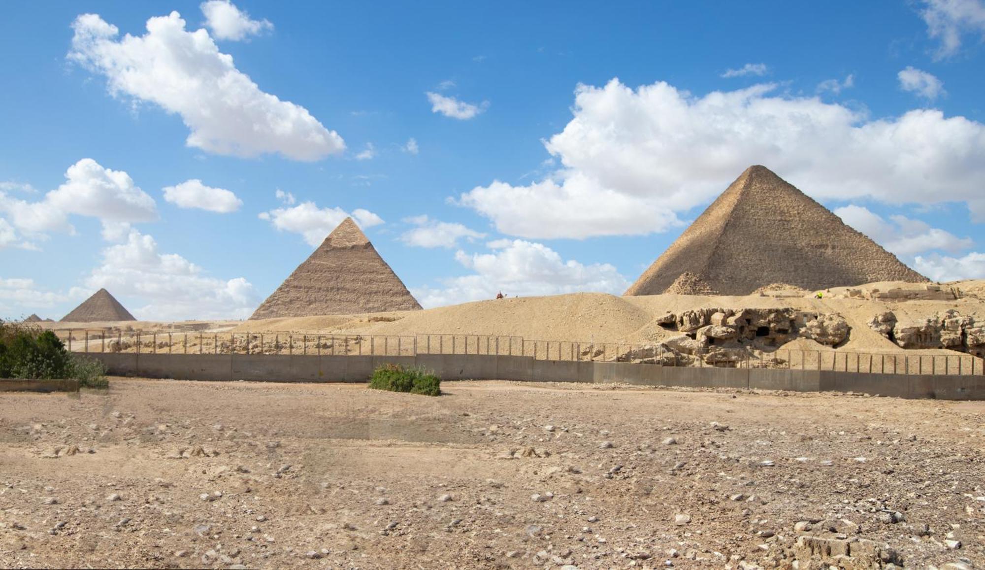 Soul Pyramids View Otel Kafret el-Gabal Dış mekan fotoğraf