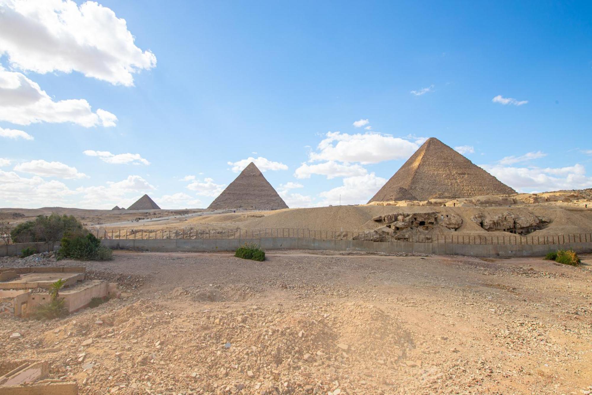 Soul Pyramids View Otel Kafret el-Gabal Dış mekan fotoğraf